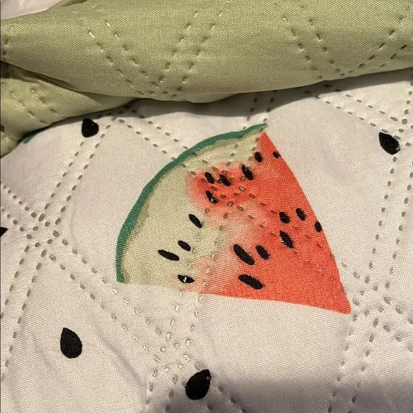 Martha Stewart Essentials Watermelon Quilt Set - White - Picture 8 of 11